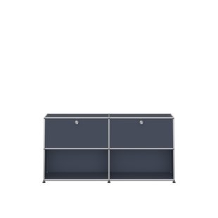USM Haller Sideboard 2 x 2 - modificeerbaar - 33 antracietgrijs