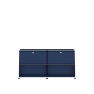 USM Haller Sideboard 2 x 2 - modificeerbaar - 34 staalblauw
