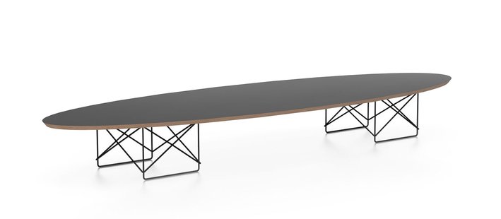 Vitra Elliptical Table ETR - zwart - zwart
