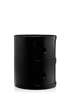 Kartell Componibili Container - 2 elementen - zwart