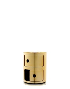 Kartell Componibili Container - 2 elementen - goud