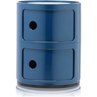 Kartell Componibili Container - 2 elementen - blauw