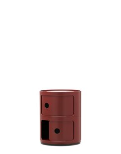 Kartell Componibili Container - 2 elementen - burgundy