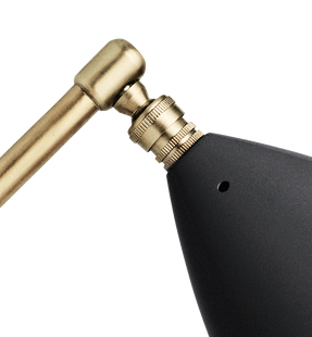 Gubi Grasshopper tafellamp - zwart