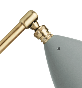 Gubi Grasshopper tafellamp - blauwgrijs