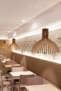 Secto Victo 4250 pendellamp - walnotenhout