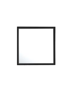 Kartell Only Me wandspiegel - S - zwart glanzend