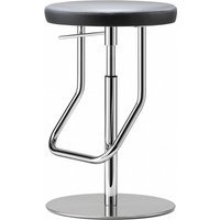 Thonet S 123 Barkruk - wit - rond