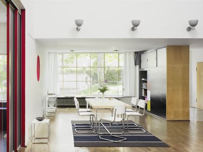 Thonet S 1071 Tafel - mahonie gebeitst