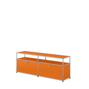 USM Haller Vitrine sideboard M - 2 kleppen - 26 zuiveroranje