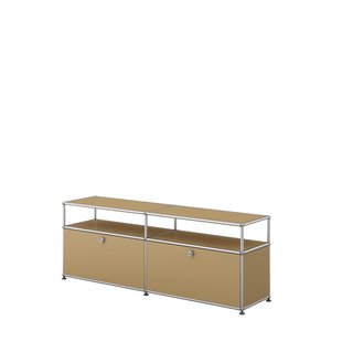 USM Haller Vitrine sideboard M - 2 kleppen - 31 beige
