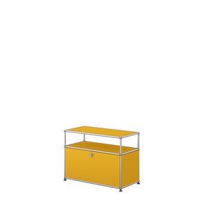 USM Haller Vitrine sideboard S - 1 klep - 25 goudgeel