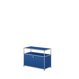 USM Haller Vitrine sideboard S - 1 klep - 27 gentiaanblauw