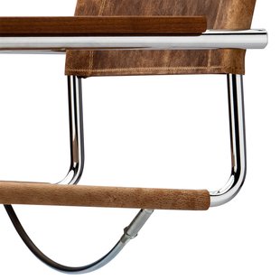 Thonet S 34 Armleunstoel Pure materialen