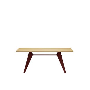 Vitra EM Table - japanese red - Eiken - 180 cm