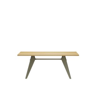 Vitra EM Table - Prouvé Gris Vermeer - Eiken - 180 cm