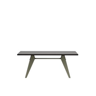Vitra EM Table - Prouvé Gris Vermeer - Eiken donker gebeitst massief - 180 cm