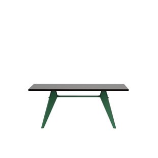 Vitra EM Table - Prouvé Blé Vert - Eiken donker gebeitst massief - 180 cm