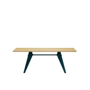 Vitra EM Table - Prouvé Bleu Dynastie - Eiken - 200 cm