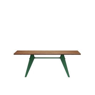 Vitra EM Table - Prouvé Blé Vert - Amerikaanse Notenhout - 200 cm