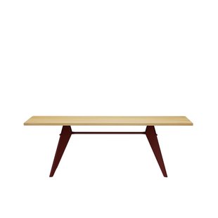 Vitra EM Table - japanese red - Eiken - 220 cm