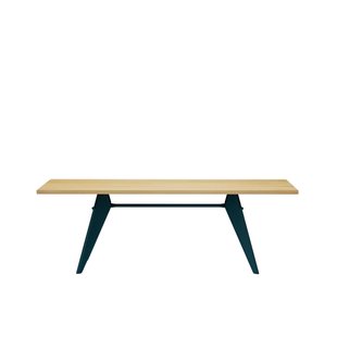 Vitra EM Table - Prouvé Bleu Dynastie - Eiken - 220 cm