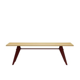 Vitra EM Table - 240 cm - Eiken - japanese red