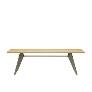 Vitra EM Table - Prouvé Gris Vermeer - Eiken - 240 cm