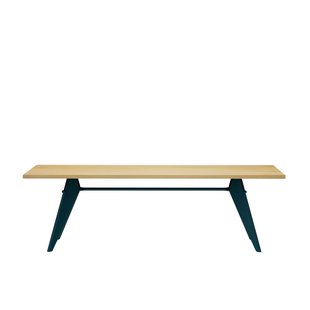 Vitra EM Table - Prouvé Bleu Dynastie - Eiken - 240 cm