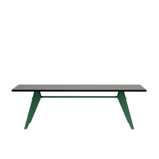 Vitra EM Table - Prouvé Blé Vert - Eiken donker gebeitst massief - 240 cm