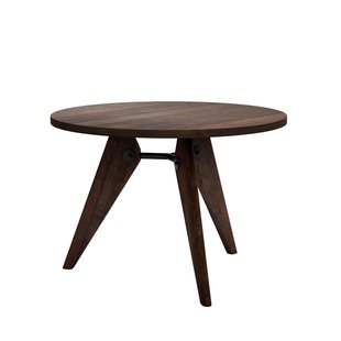 Vitra Gueridon tafel - massief eiken donker gebeitst