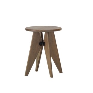 Vitra Tabouret Bois - Amerikaanse Notenhout