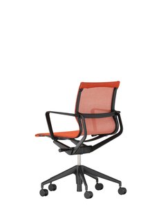 Vitra Physix bureaustoel - Wieltjes voor harde bodems - deep black - 10 baksteen - diepzwart