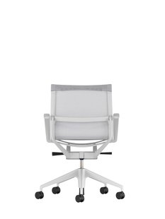 Vitra Physix bureaustoel - Wieltjes voor harde bodems - soft grey - 07 zilvergrijs - soft grey