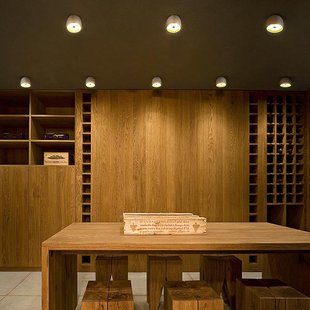 Flos Wan C/W - zwart