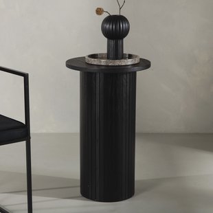 Nohr Ronde Bijzettafel 'Fionna' 40cm, kleur Zwart