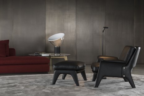 Flos Taccia led - S - Glas - zwart