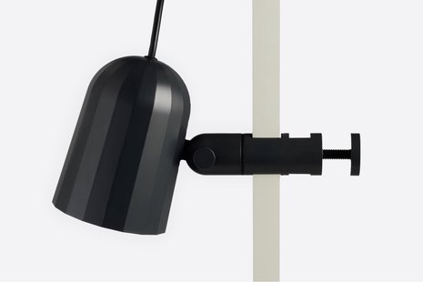 HAY Noc Clip Light klemlamp - donkergrijs