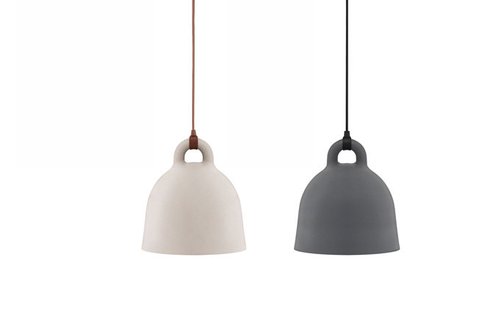 Normann Copenhagen Bell Lamp - Ø 55 cm - grijs
