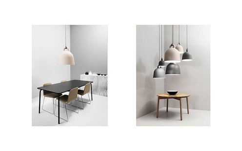 Normann Copenhagen Bell Lamp - wit - Ø 55 cm