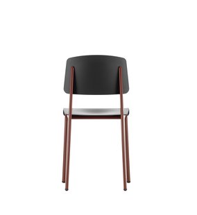Vitra Standard SP stoel - zwart - japanese red