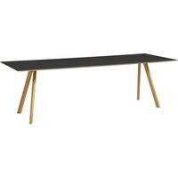 HAY Copenhague CPH30 tafel - zwart - lak op waterbasis - 250 x 90 cm