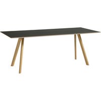 HAY Copenhague CPH30 tafel - zwart - lak op waterbasis - 200 x 90 cm