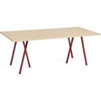 HAY Loop Stand Table - maroon - M