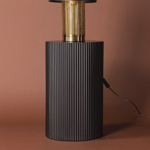 Nohr Ronde Bijzettafel 'Mistina' 30cm, kleur Zwart