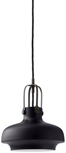&Tradition SC6 Copenhagen Pendant - Hanglamp - mat zwart / messing