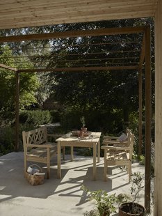 Skagerak by Fritz Hansen Skagen tuinbank - teak