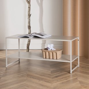 Nohr Salontafel 'Keonte' 102 x 43cm, kleur Beige
