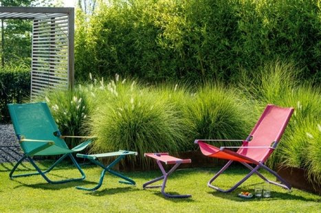 Emu Snooze poef - wit / ghiacco