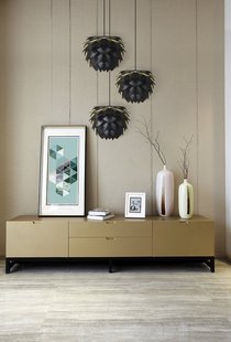 UMAGE Silvia mini lamp - staal geborsteld